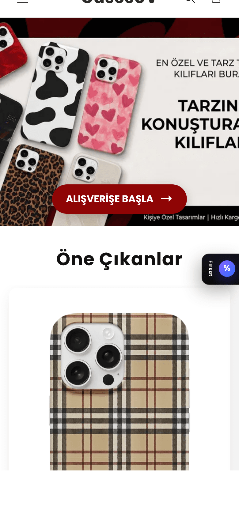 CaseSuv mobil görünümü